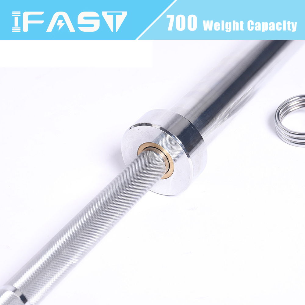 4Ft Barbell Bar For 2" Olympic Plates