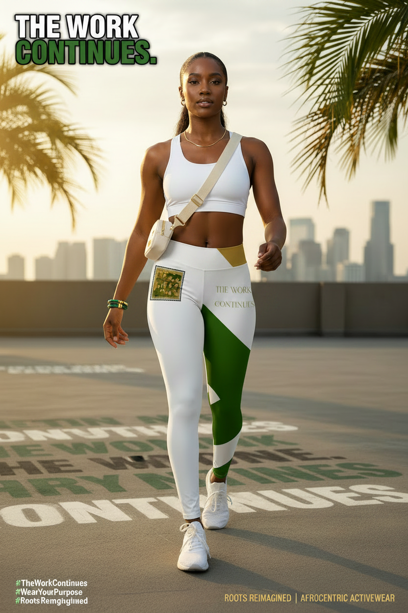 Allover print workout Leggings for Women